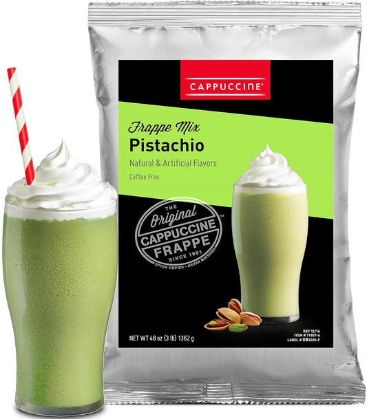 Cappuccine-Pistachio-Frappe-Mix,-3-Pound-(Pack-of-1)---------448