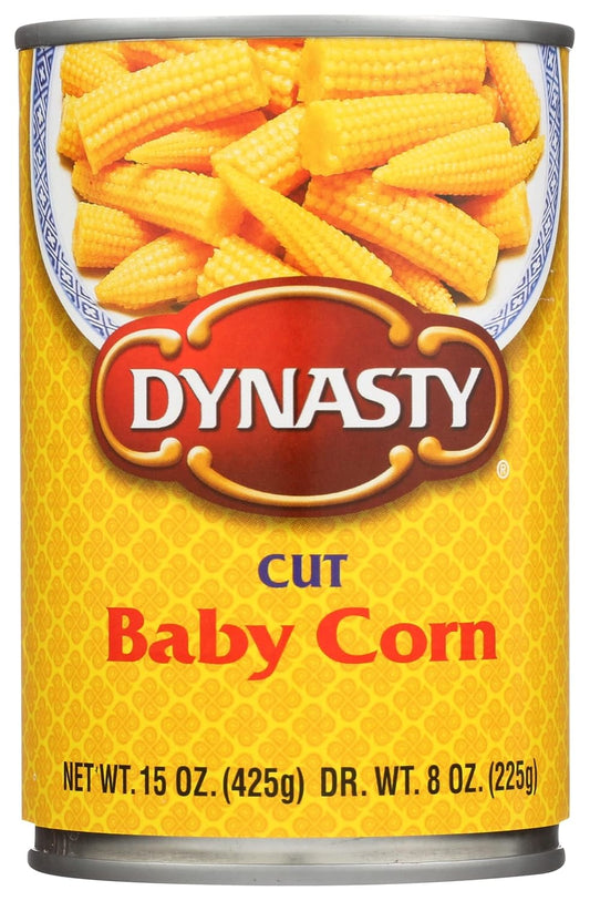Dynasty-Maíz-bebé,-cortado,-15-onzas-(paquete-de-12)-107