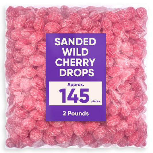 Claeys-Sanded-Wild-Cherry-Drops-Hard-Candy---2566