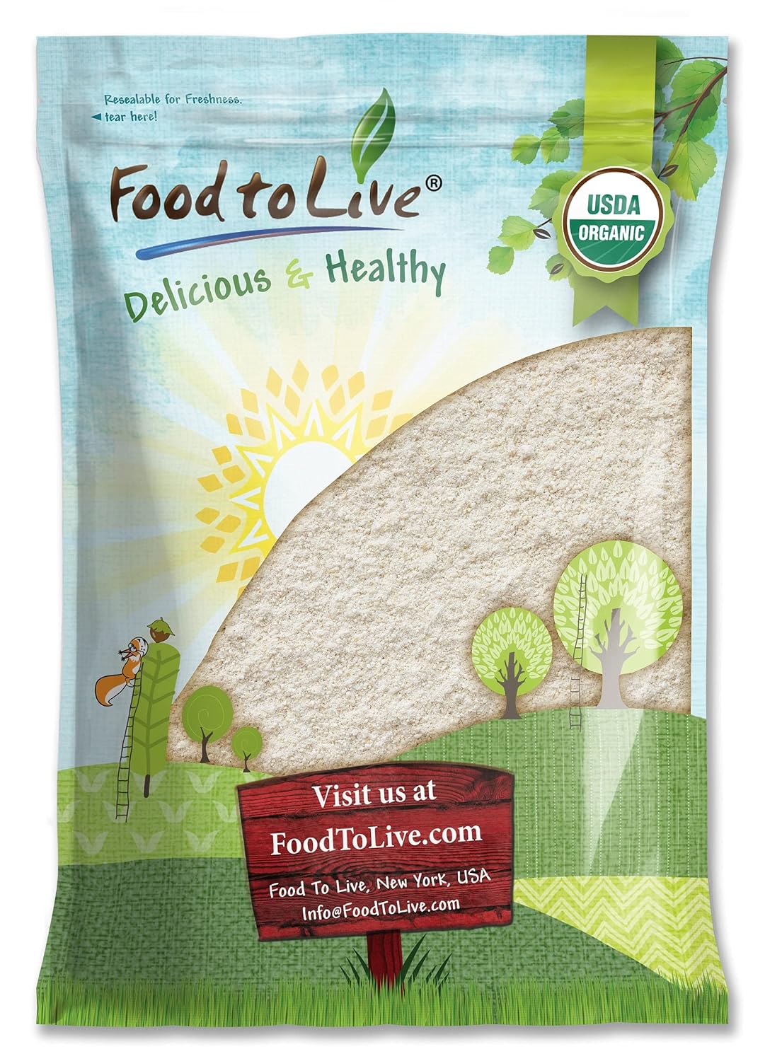 Food-to-Live-Organic-Whole-Wheat-Pastry-Flour,-8-Pounds---Non-GMO,-208