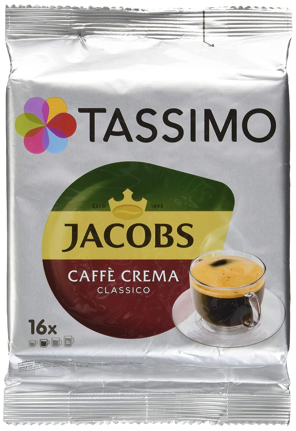 Tassimo-Jacobs-Caffè-Crema-Classico,-Café-con-Crema-Fina,-16-T-Discs--564
