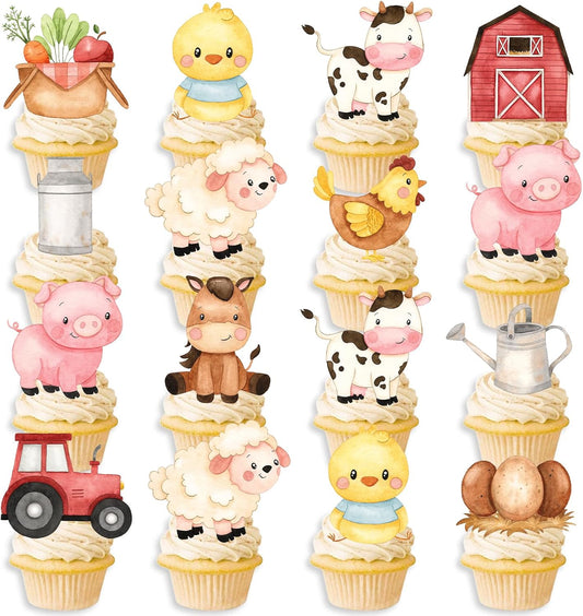 48Pcs-Farm-Cupcake-Toppers-for-Farm-Birthday-1