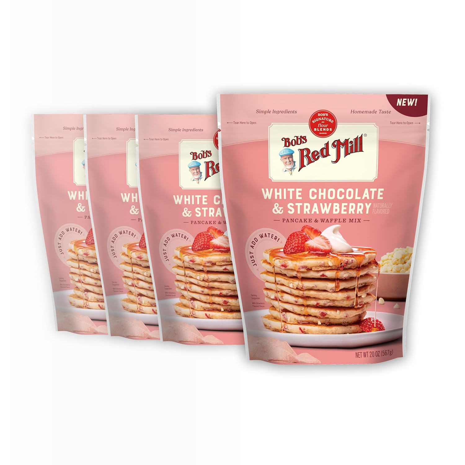 Bob's-Red-Mill-White-Chocolate-&-Strawberry-Pancake-Mix,-20oz-(Pack-of---Add-1311