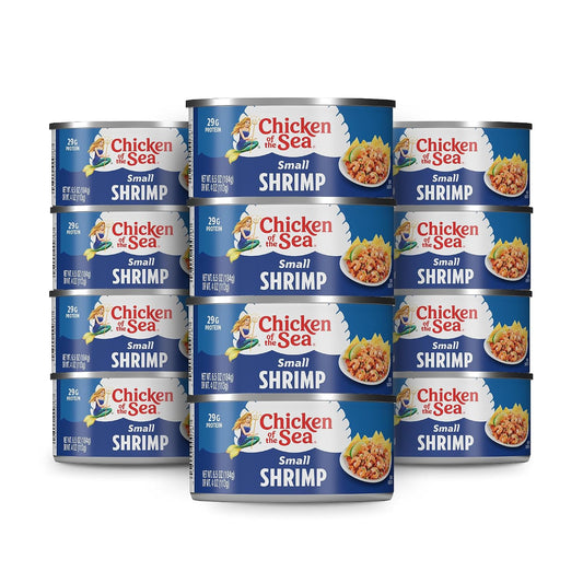 Chicken-of-the-Sea-Small-Shrimp,-6.5-oz.-Cans-(Pack-of-12),-Canned-559