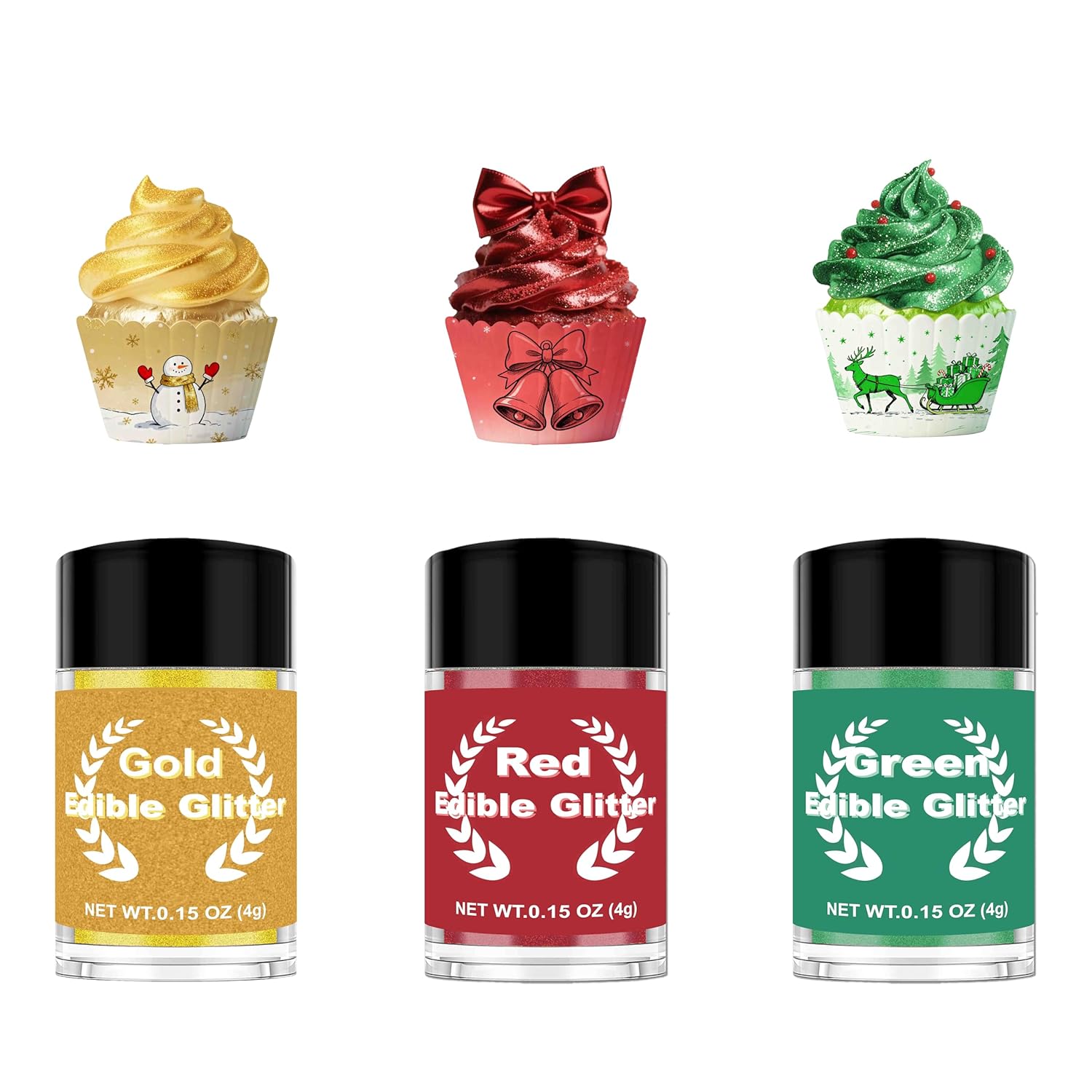 Christmas-Edible-Glitter-3-Colors-Holiday-Edible-Shimmer-Set-Red,-Green,-Gold-Baking,-Decorating-464