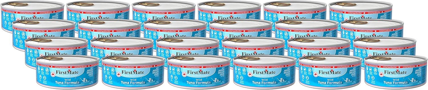 FirstMate-24-Can-Case-of-Wild-Tuna-Limited-Ingredient-Grain-Free-Cat-5.5-each--3