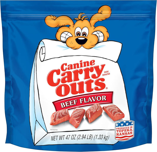 Canine-Carry-Outs-Dog-Treats,-Beef-Flavor,-47-Ounce----2894