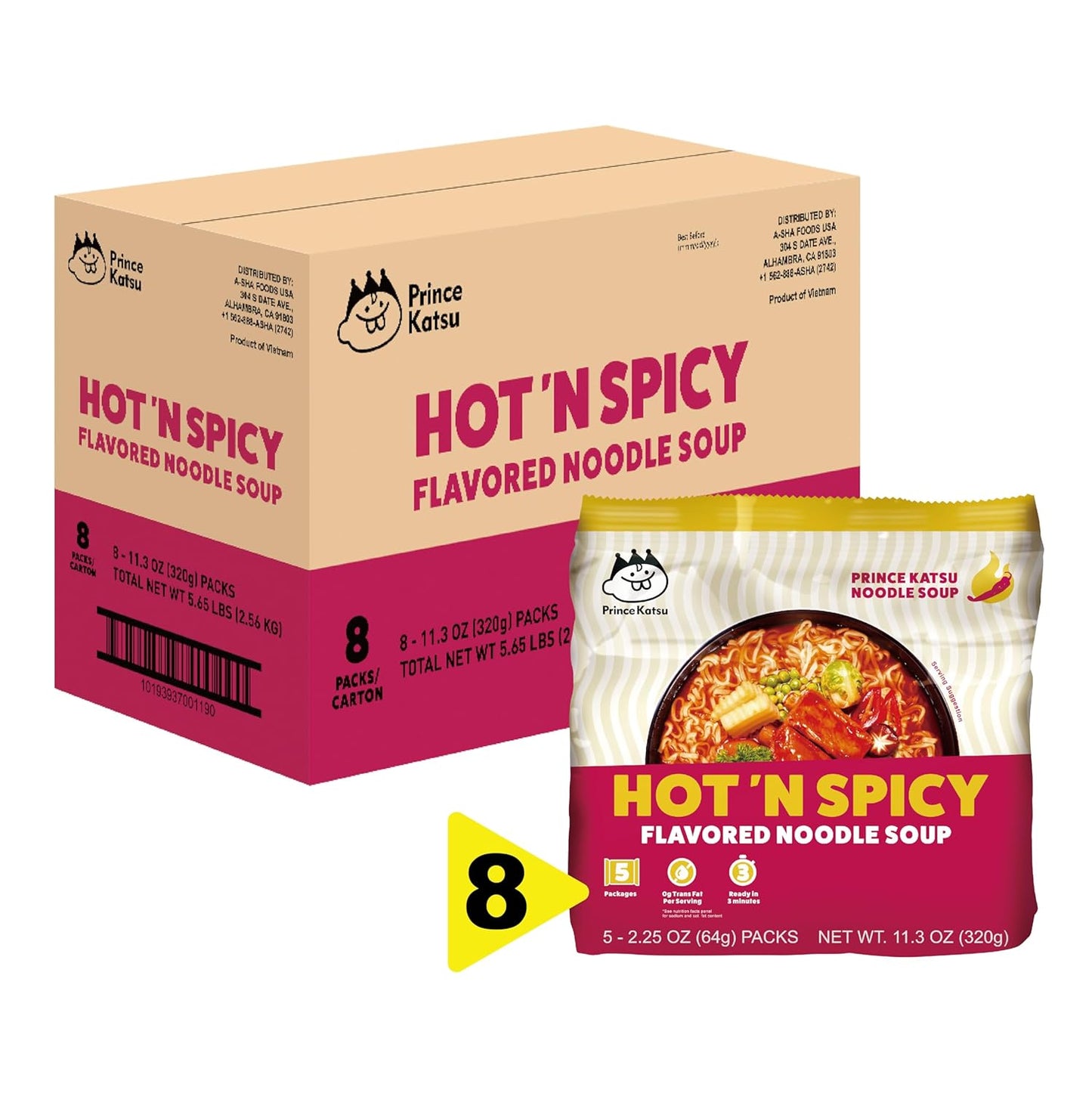 Prince-Katsu-Fideos-gourmet-instantáneos-Ramen,-sopa-de-fideos-con--sabor-254