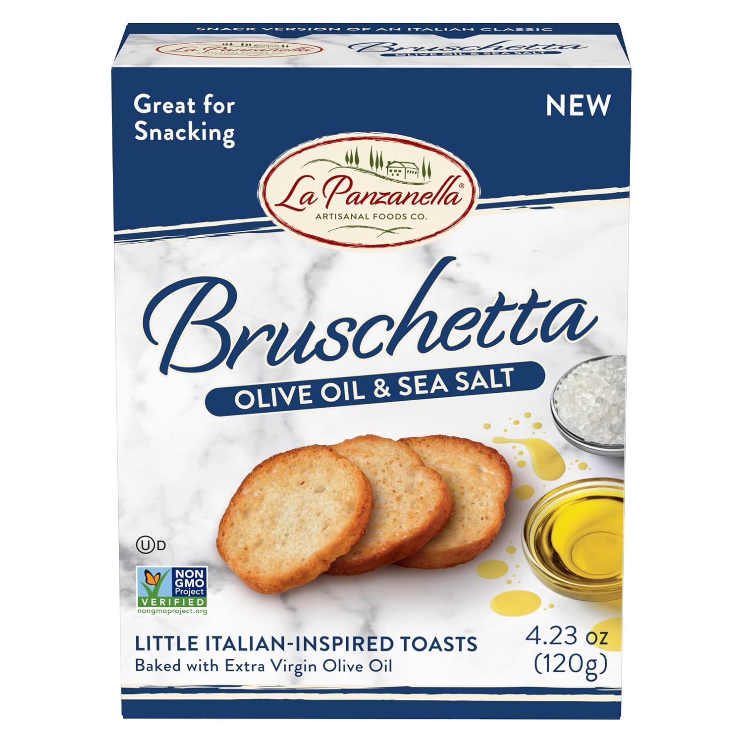 La-Panzanella,-Crackers-Olive-Oil-And-Sea-Salt-Bruschetta,-4.23-Ounce------1722