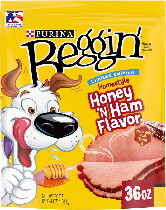 Purina-Beggin’-Limited-Edition-Adult-Dog-Treats,-Homestyle!-Honey-N’-Ham---2246