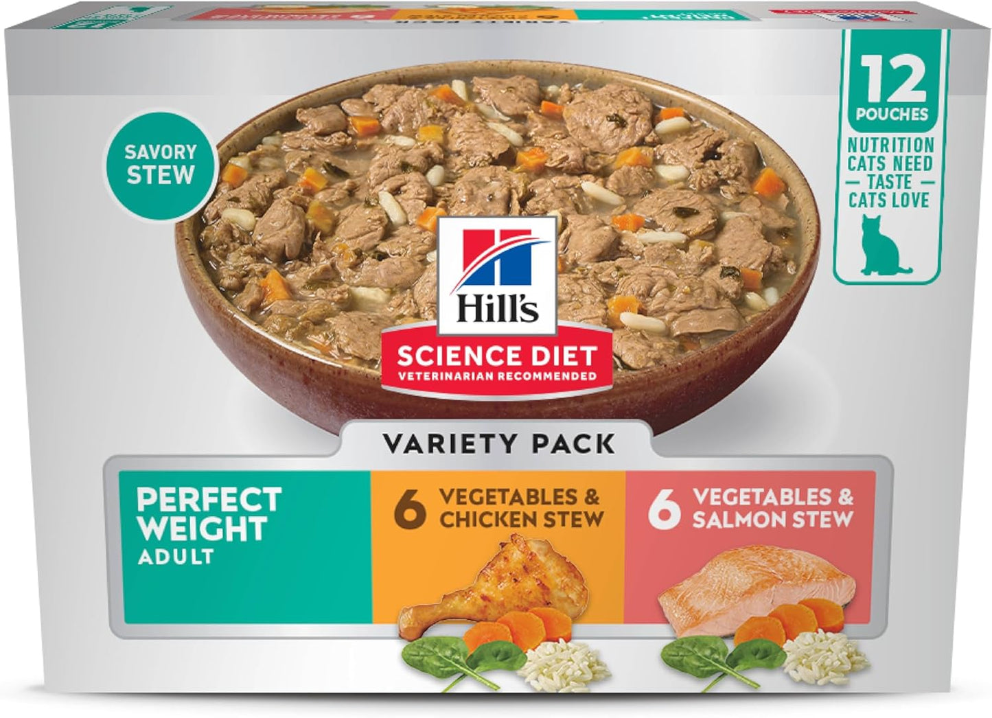 Hill's-Science-Diet-Adult-46174-Perfect-Weight-Wet-Cat-Food,-Variety-Chicken-Vegetables,-&732