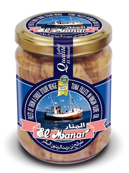 Premium-Tuna-Fillets-in-Olive-Oil-O-7-oz-Jar,-Pack-of-6-474