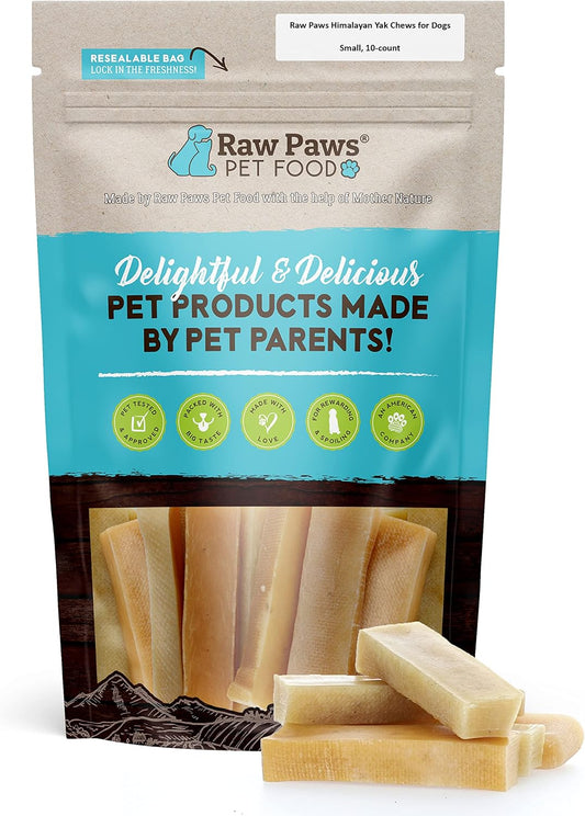 Raw-Paws-Himalayan-Yak-Chews-for-Dogs,-Small-Chews-(10-Count)-Packed-1421