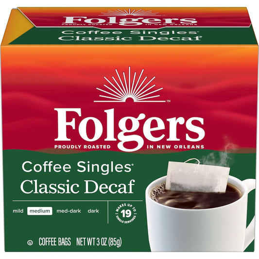 Folgers-Coffee-Singles-Classic-Decaf-Medium-Roast-Coffee,-19-Single-Serve-Coffee-Bags-2405