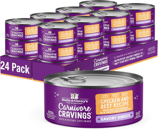 Stella-&-Chewy's-Carnivore-Cravings-Savory-Shreds---Wet-Cat-Food---High-Moisture-649