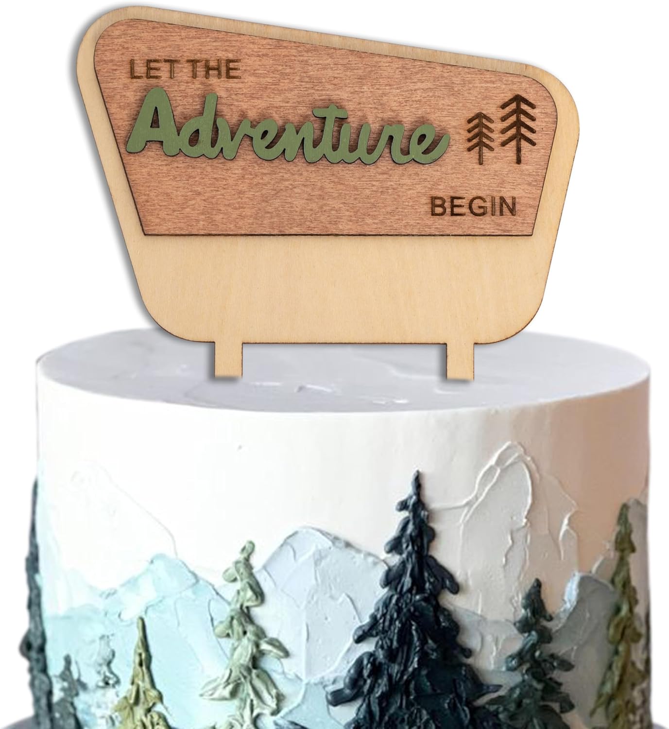 ZAIBIANHAO-Let-the-Adventure-Begin-Wooden-Cake-Topper---Natural-Adventure-Themed-Decorations-Baby-662