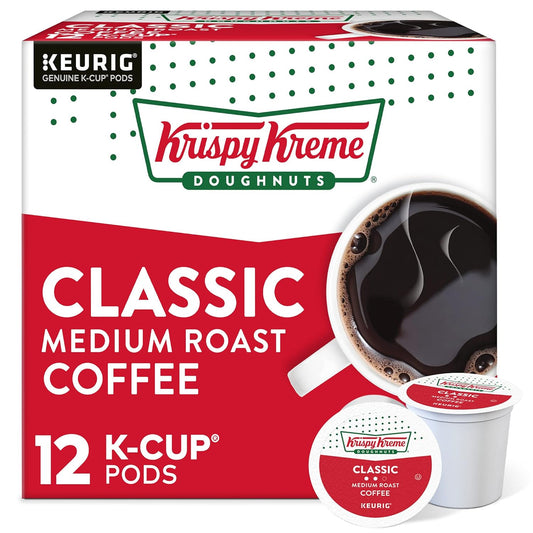Krispy-Kreme-Classic-Keurig-Single-Serve-K-Cup-Pods,-Medium-Roast-Coffee,-12-Count---1173
