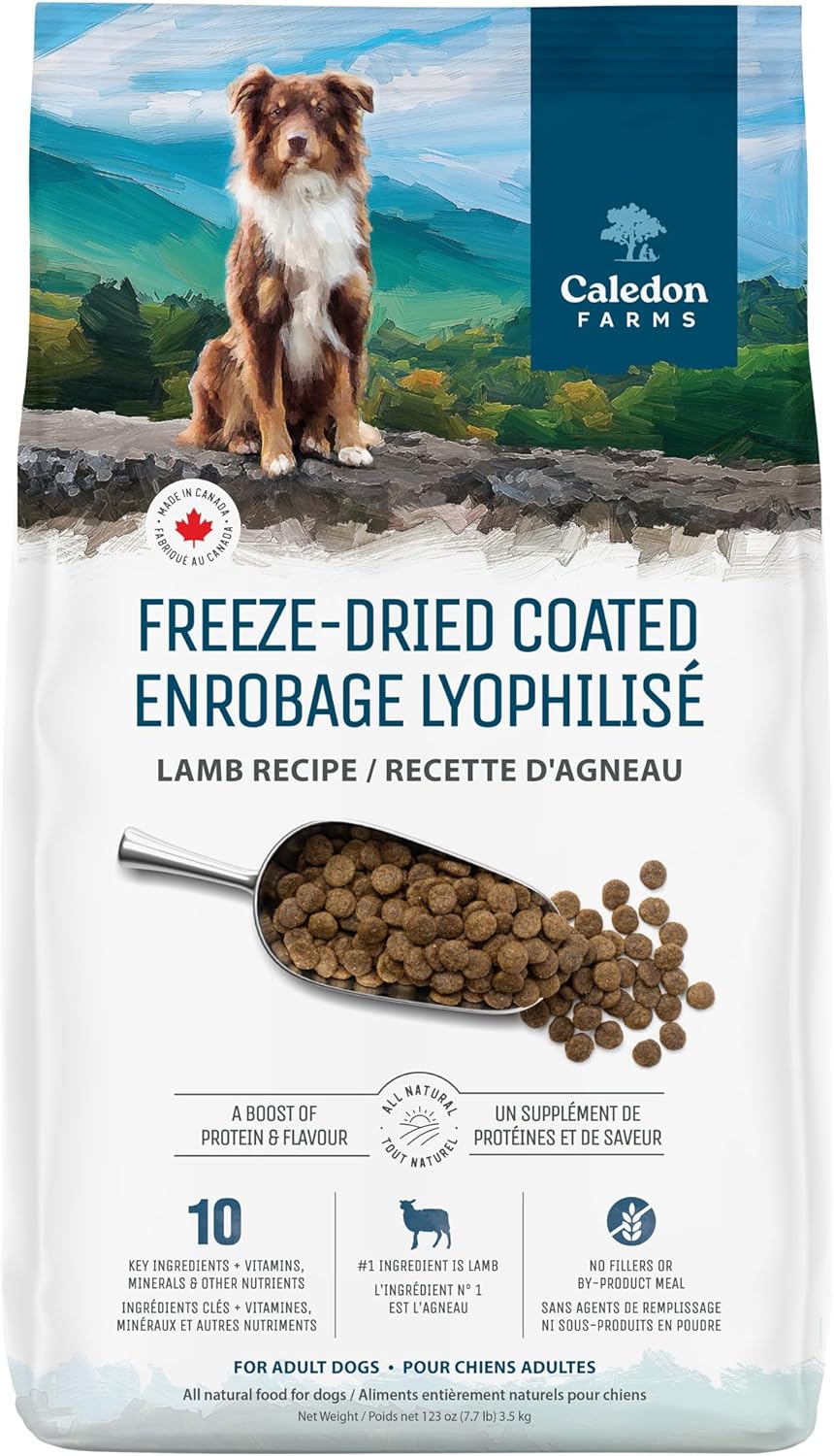 Caledon-Farms-Freeze-Dried-Coated-Lamb-Recipe-Premium-Dry-Dog-Food-3.9lb-----374