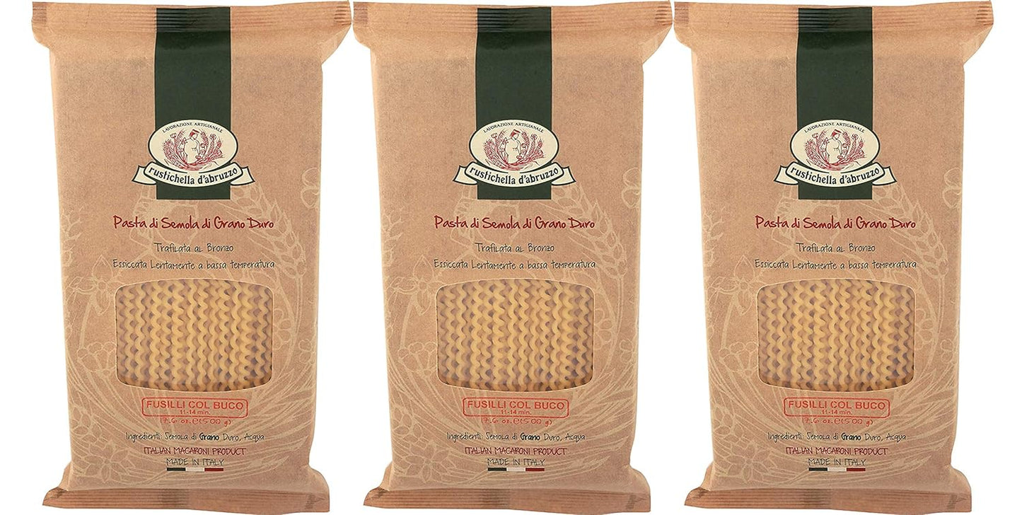 Rustichella-d'Abruzzo-Fusilli-col-Buco,-17.6-oz,-3-Pack-----306