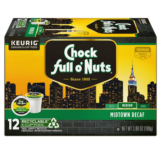 Chock-Full-o'-Nuts-Midtown-Decaf-Keurig-K-Cup-Pods-for-Keurig-Brewers-–-173
