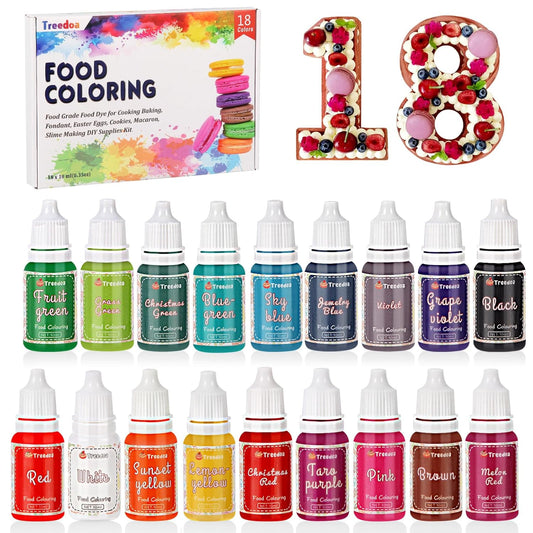 Food-Coloring-Liquid-Set,18-Colors-x-10ml-4086