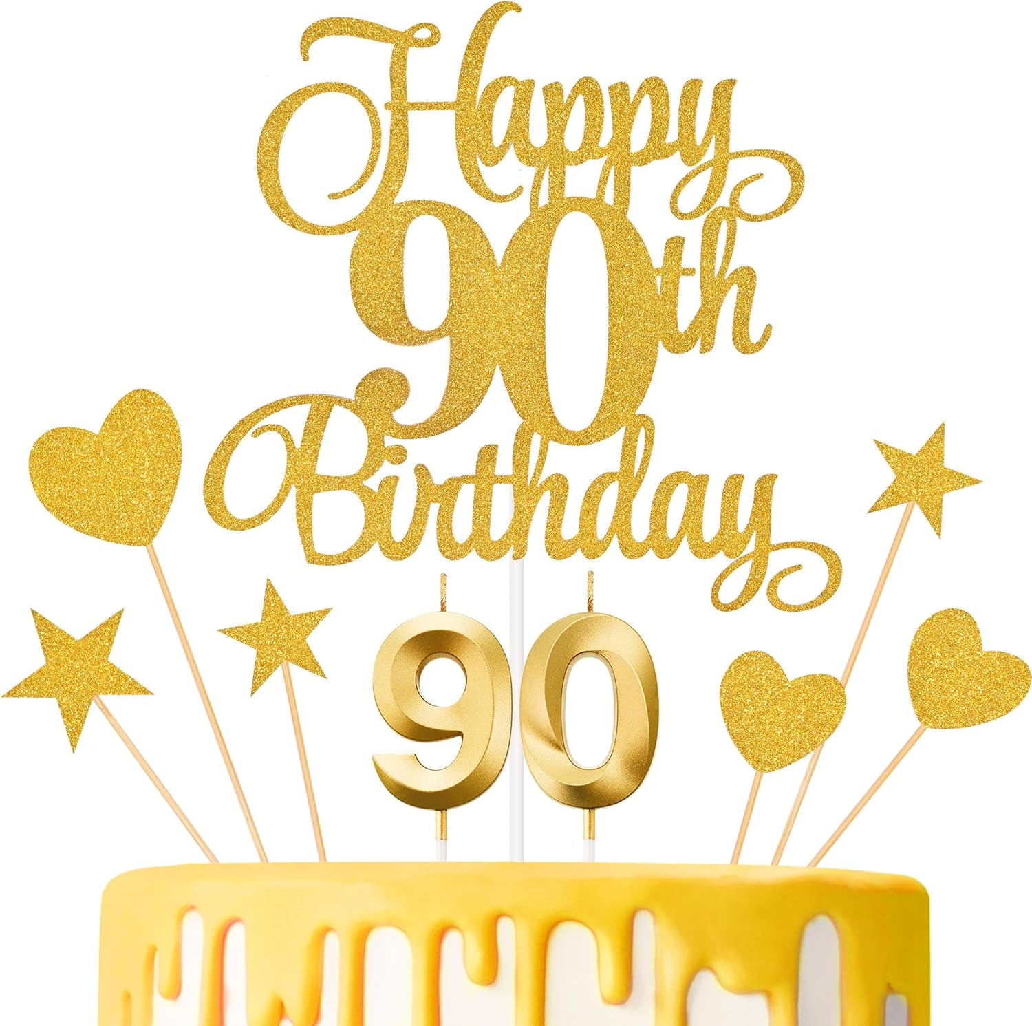 Lecferrarc-90th-Birthday-Cake-Decorations,-90th-Birthday-3455