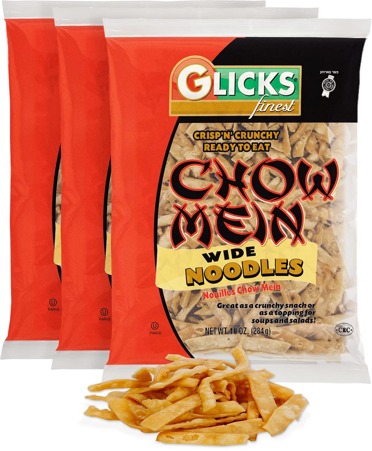 Glicks-Fideos-anchos-Chow-Mein,-10-onzas-(paquete-de-3),--anchos-527