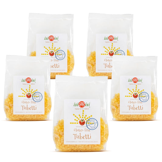 isiBisi-Gluten-Free-Tubetti-Pasta,-5-Pack---Artisanal-Corn-and-Noodles-194