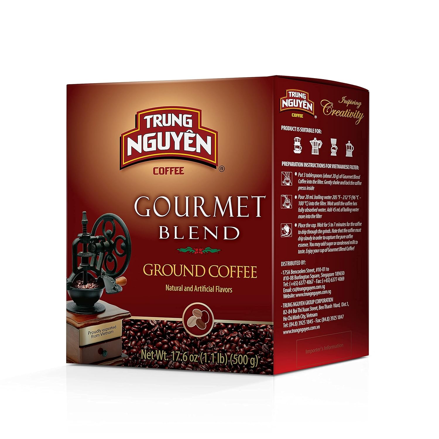 TRUNG-NGUYEN-LEGEND-GOURMET-BLEND---Café-molido-tostado-de-primera-sabor1134