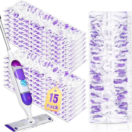 15-Pack-Disposable-Moping-Pads-Refills-for-Power-Mop-Multi-Surface-3784
