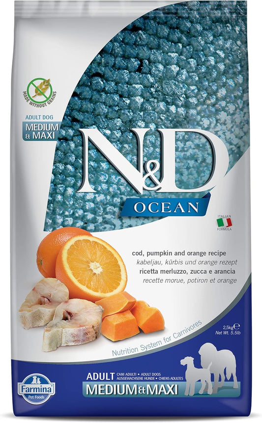 Farmina-N&D-Ocean-Cod,-Pumpkin-and-Orange-Medium-&-771