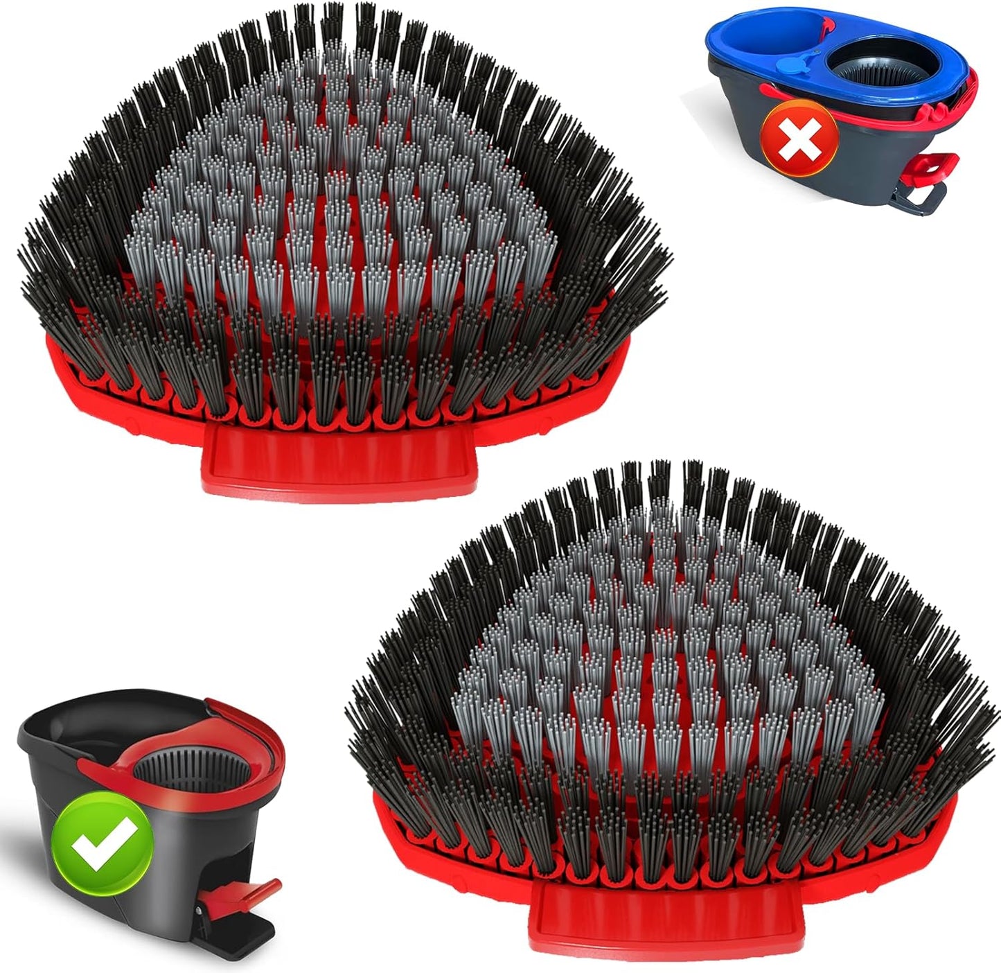2-Pack-Upgrade-Scrub-Brush-Replace-Heads-Compatible-with-O-Cedar-EasyWring-1-Tank-Spin-903