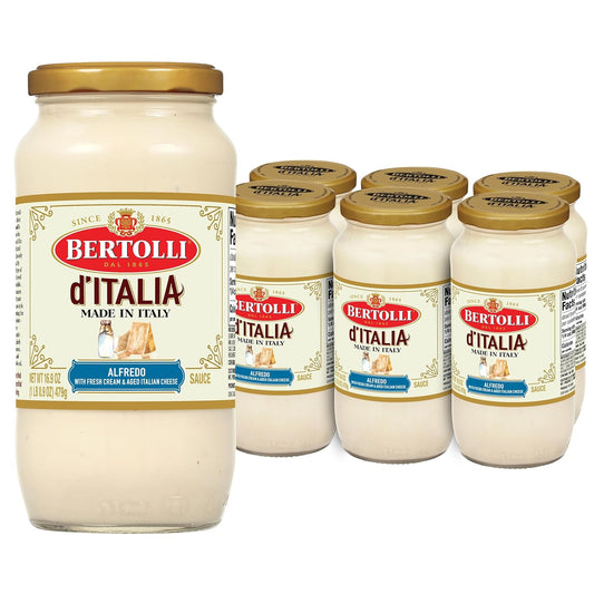 Bertolli-d'Italia-Alfredo-Sauce,-Pasta-Sauce-Made-in-Italy-with-Fresh-Cream-805