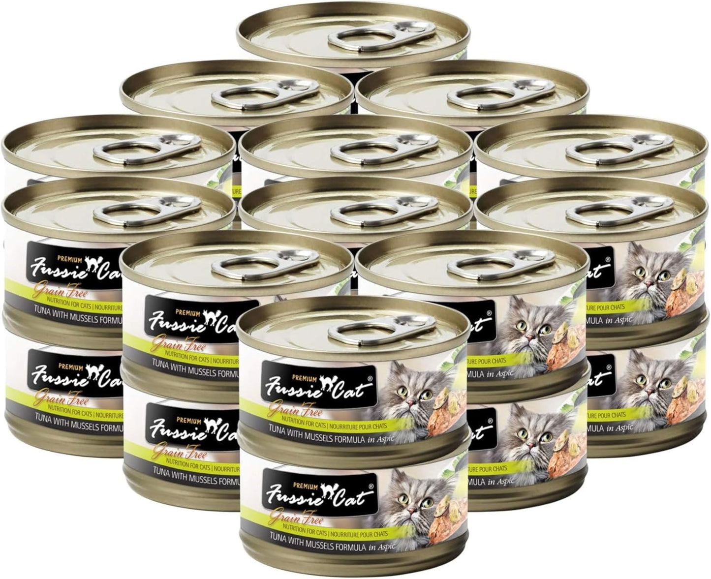Fussie-Cat-Premium-Tuna-with-Mussels-in-Aspic-Grain-Free-Wet-Cat-2.82oz,-of--1157