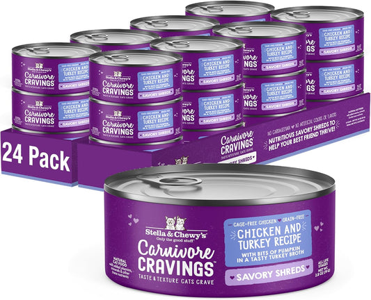 Stella-&-Chewy's-Carnivore-Cravings-Savory-Shreds---Wet-Cat-Food---High-Moisture-737