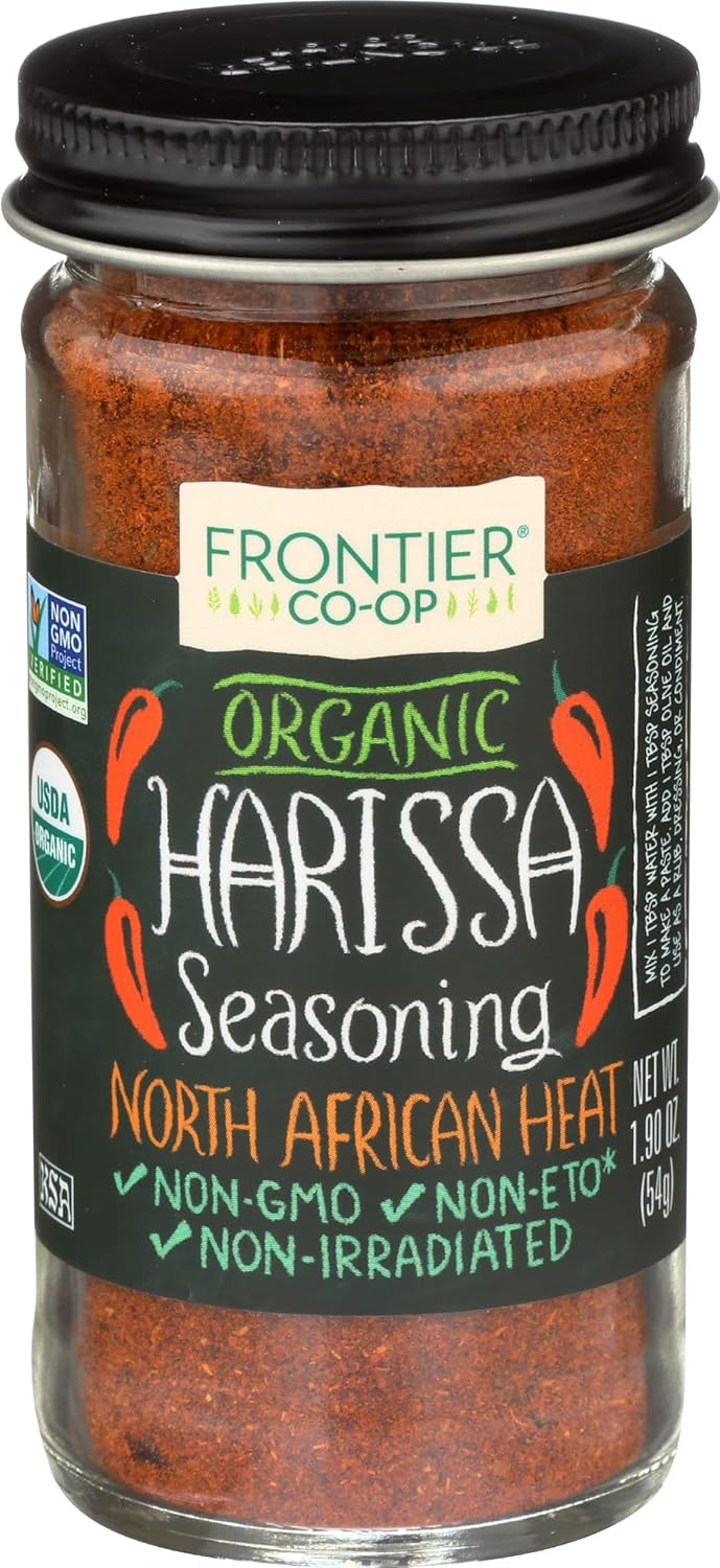 Frontier-Co-op-Organic-Harissa-Seasoning,-1.9-Ounce-Bottle,-N.-African-Heat-with-1866