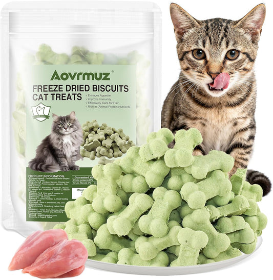 Aovrmuz-Freeze-Dried-Cat-Dog-Treats-Chicken-Liver-Salmon-7.05-oz-Healthy-Snacks--285