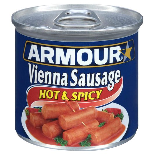 Armour-Star-Vienna-Sausage,-Hot-&-1688