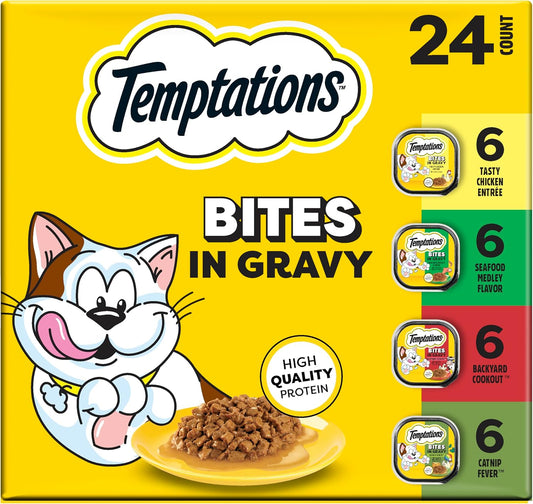 Temptations-Bites-in-Gravy-Adult-Wet-Cat-Food-Tasty-Chicken-Entree,-Seafood-Medley,-1372