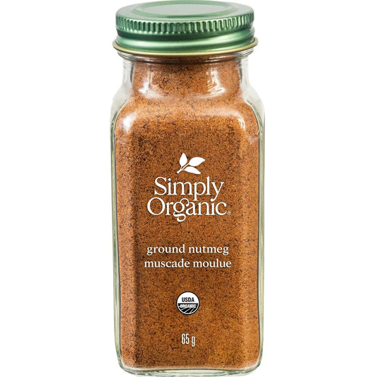Simply-Organic-Pure-Ground-Nutmeg,-2.3-Ounce-Jar,Aromatic,-Subtly-Spicy-Sweet-Flavor,-Organic,-1989