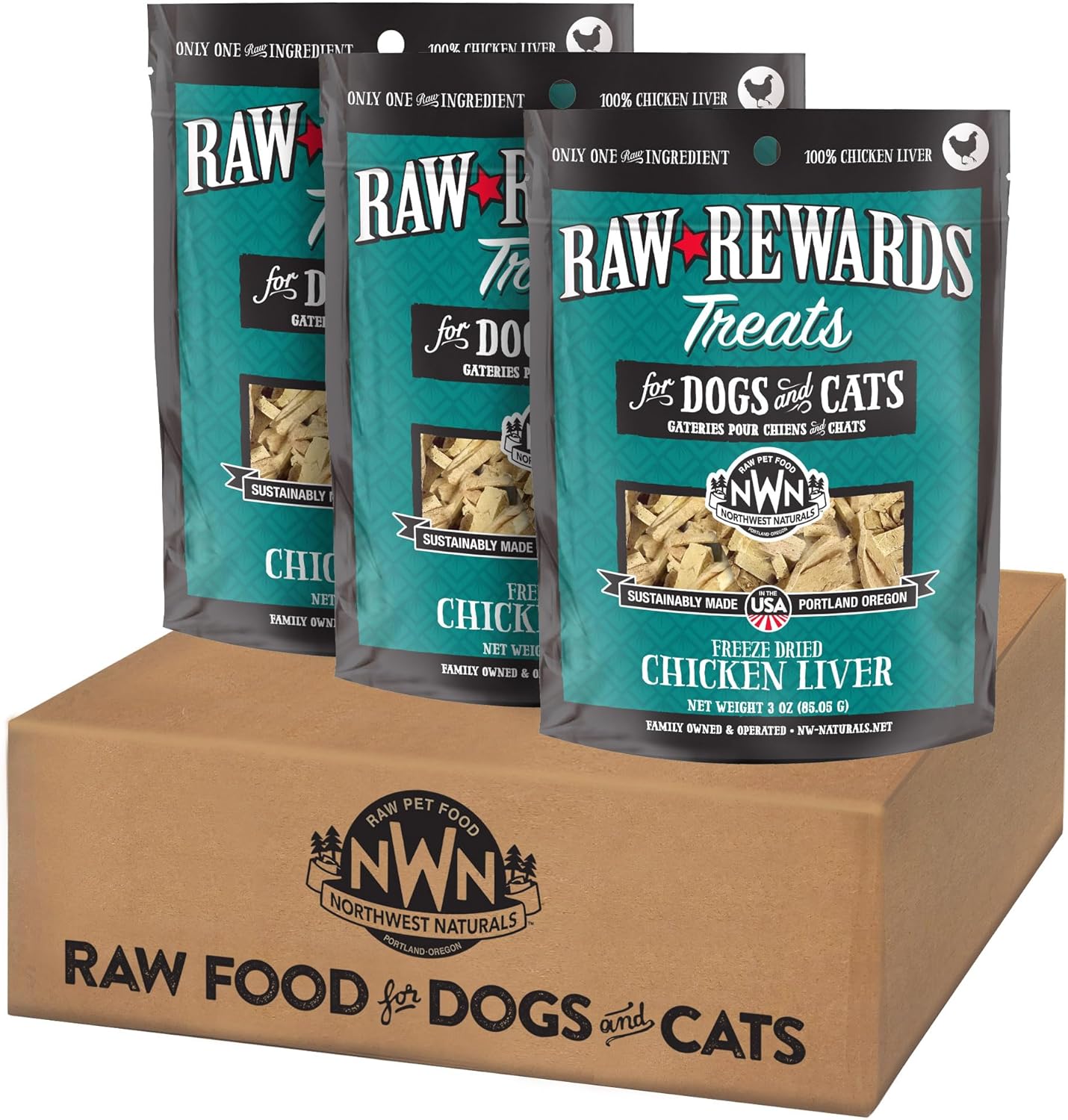 Northwest-Naturals-Raw-Rewards-Freeze-Dried-Chicken-Liver-Treats-for-Dogs-and-Cats---1146