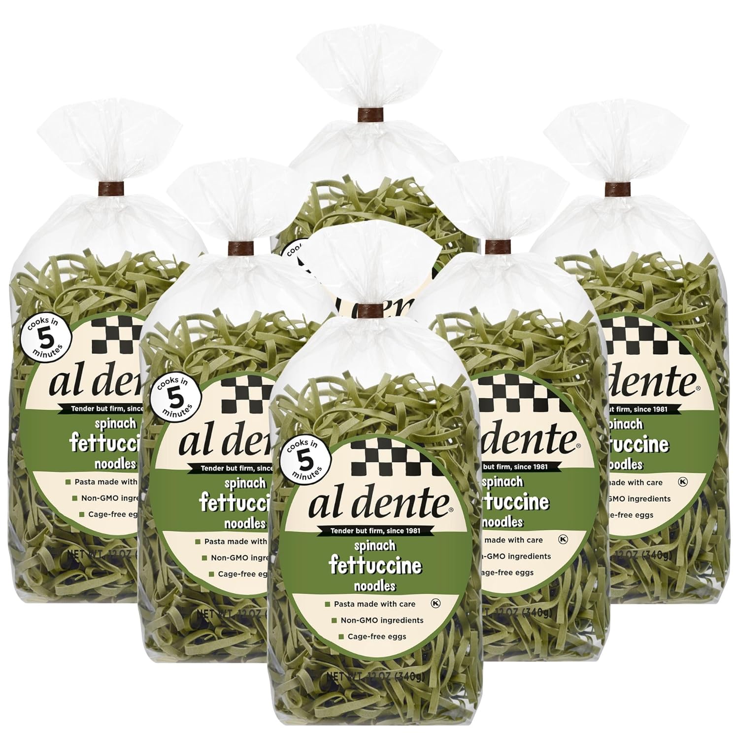 Al-Dente-Spinach-Fettuccine,-12-Ounce-Bag-(Pack-of-1652