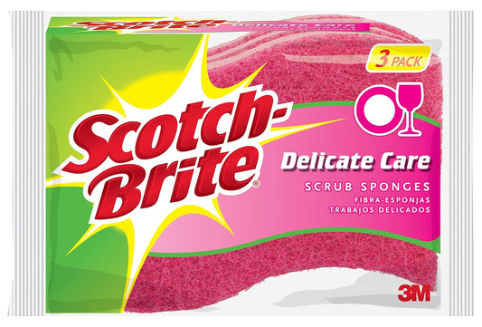 Scotch-Brite-Gentle-Clean-Delicate-Scrub-Sponges,-For-Washing-Dishes-and-1098