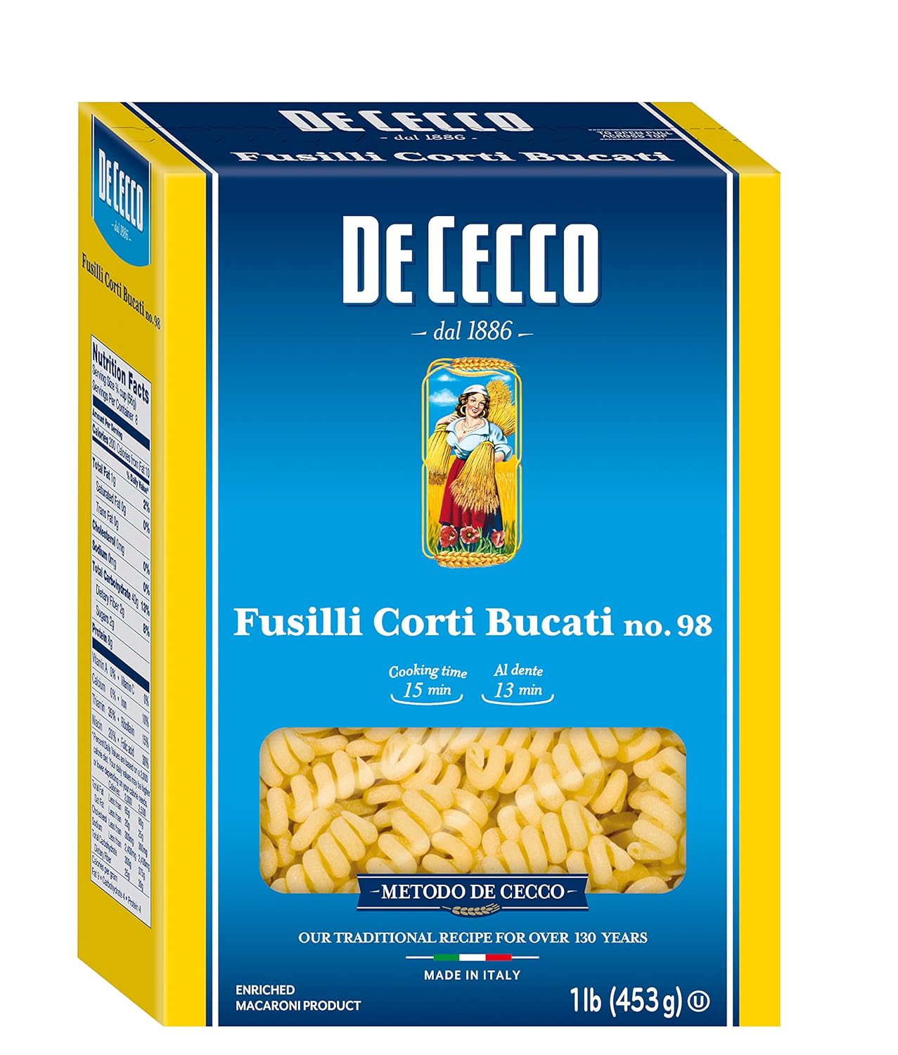 De-Cecco-Pasta,-Fusilli-Corti-Bucati,-1-Pound-457
