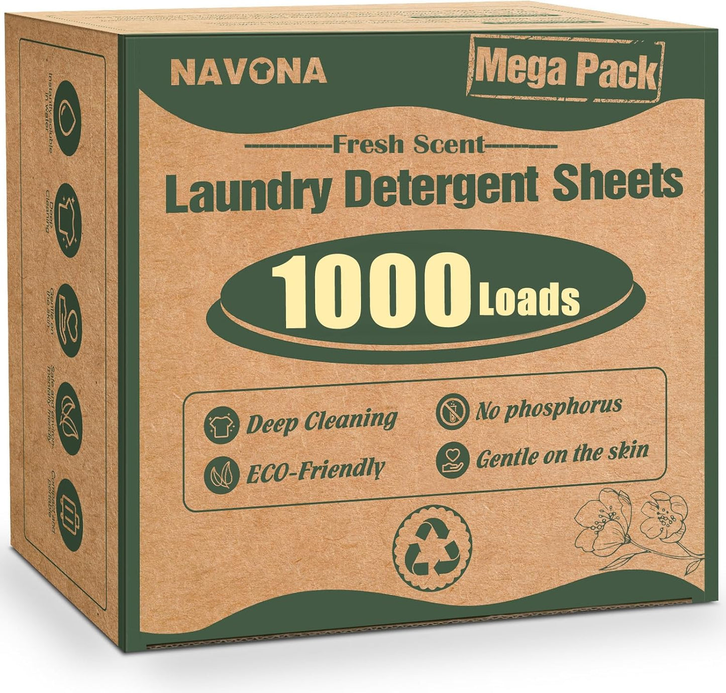 1000-Loads-Mega-Pack-Laundry-Detergent-Sheets,-Eco-friendly-Laundry-Sheets,-Powerful-Cleaning,-1371