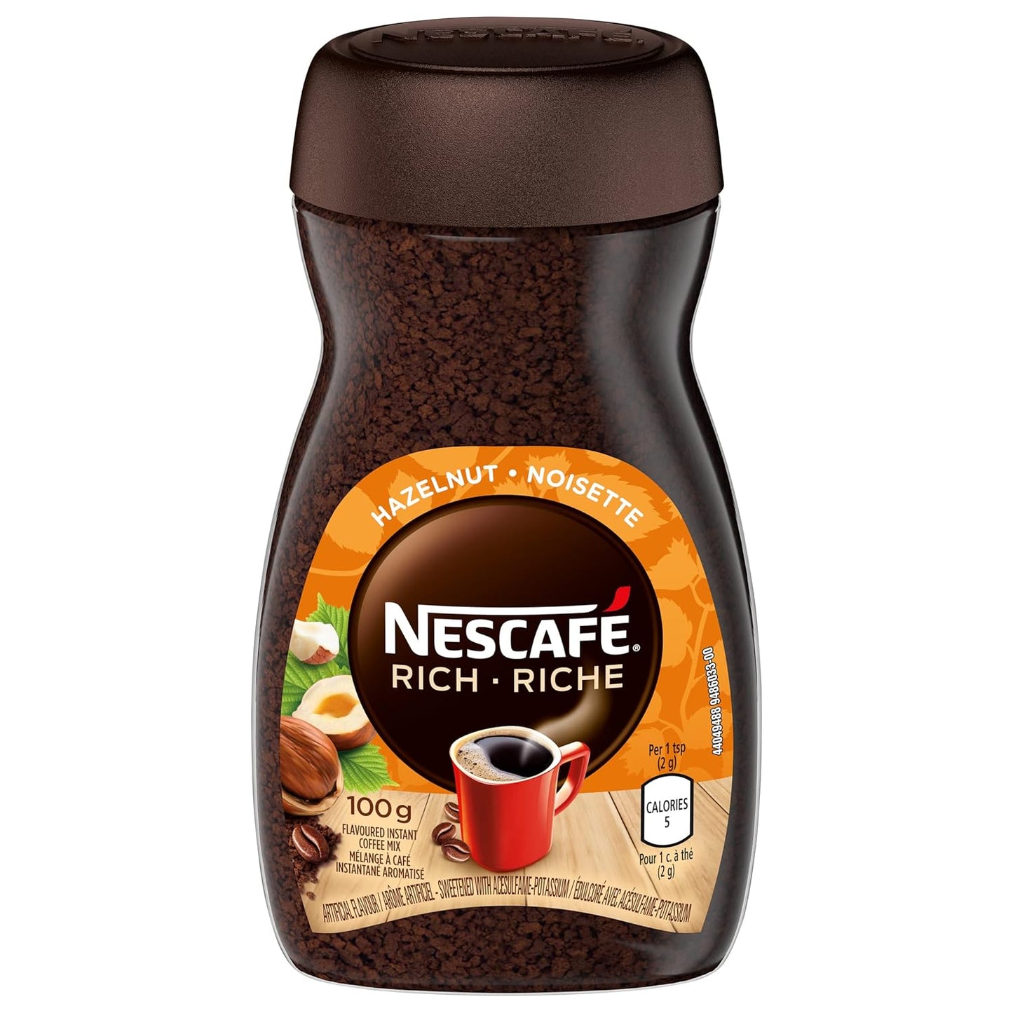 NESCAFÉ-Rich-Instant-Coffee,-100g-(Hazelnut)---------------2432