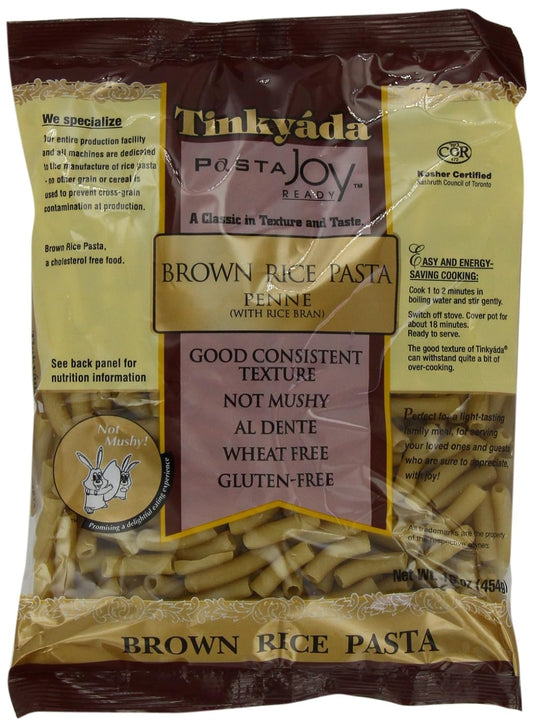 Tinkyada-Brown-Rice-Pasta,-Penne,-16-Ounce-(Pack-1047