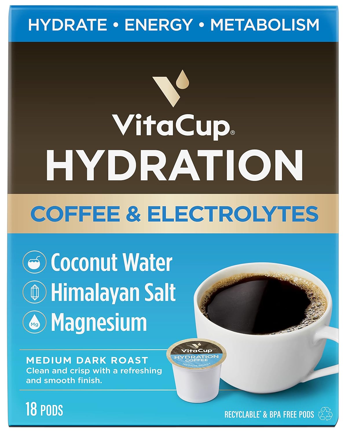 VitaCup-Hydration-Coffee-Pods,-The-First-Coffee-That-Hydrates-You-w/Electrolytes,-Coconut-Water,-1699