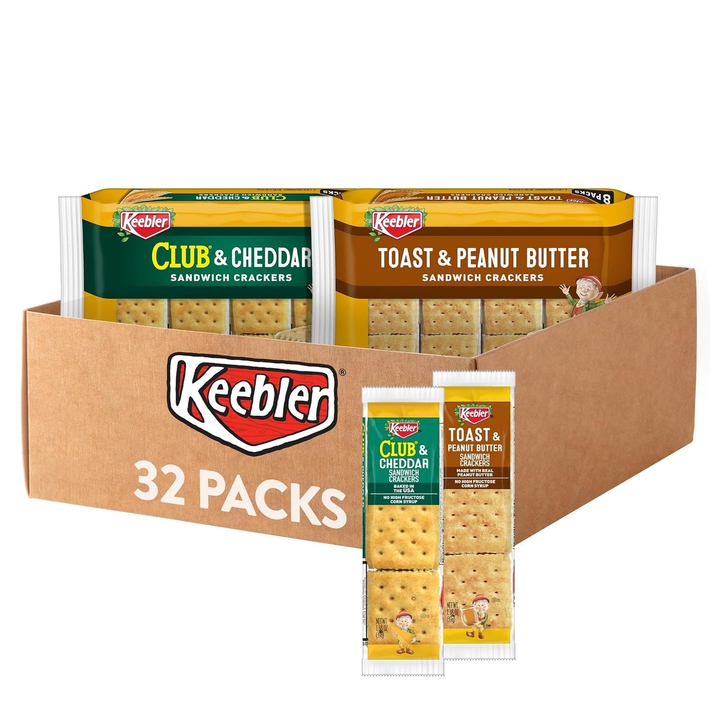 Keebler-Sandwich-Crackers,-Lunch-Snacks,-Variety-Pack-(4-Trays,-32-Packs)------232