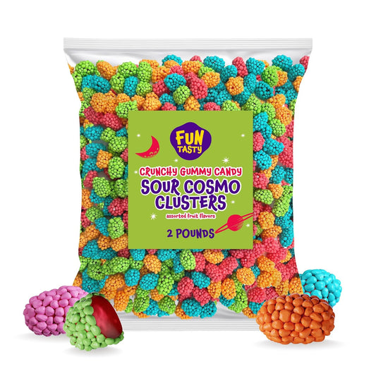 Funtasty-Sour-Cosmo-Clusters-Candy,-Crunchy-Gummies,-Assorted-2213